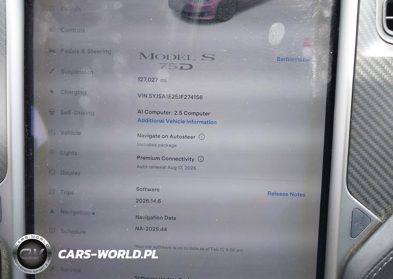 2018 Tesla Model S 100D-75D-P100D VIN:5YJSA1E25JF274156 - 7