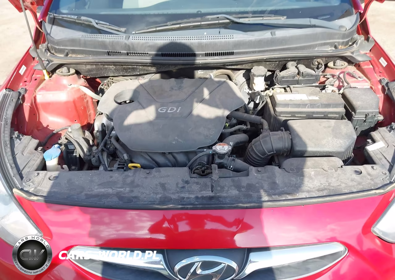 2012 Hyundai Accent Gs VIN:KMHCT5AE8CU058507 - 10