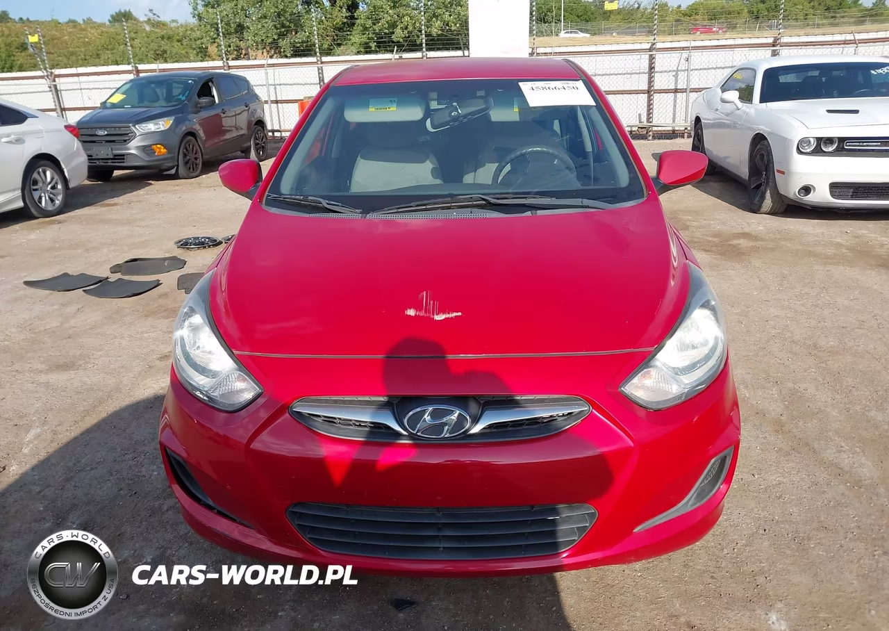 2012 Hyundai Accent Gs VIN:KMHCT5AE8CU058507 - 12
