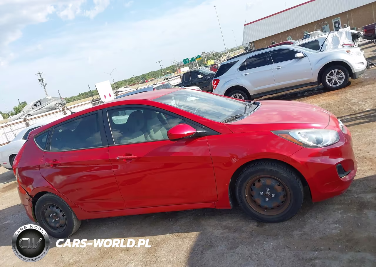 2012 Hyundai Accent Gs VIN:KMHCT5AE8CU058507 - 13