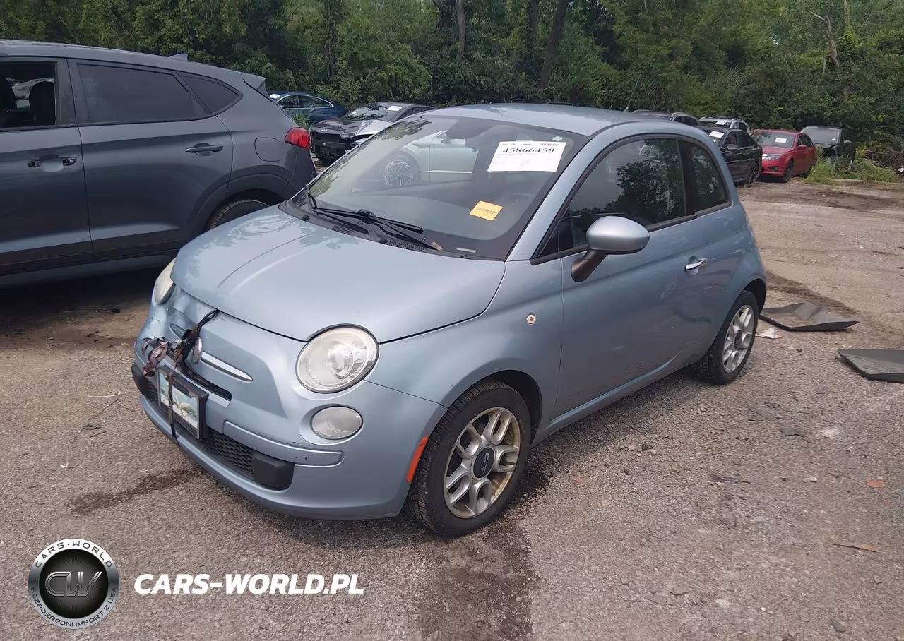 2015 Fiat 500 Pop VIN:3C3CFFAR1FT586073 - 2