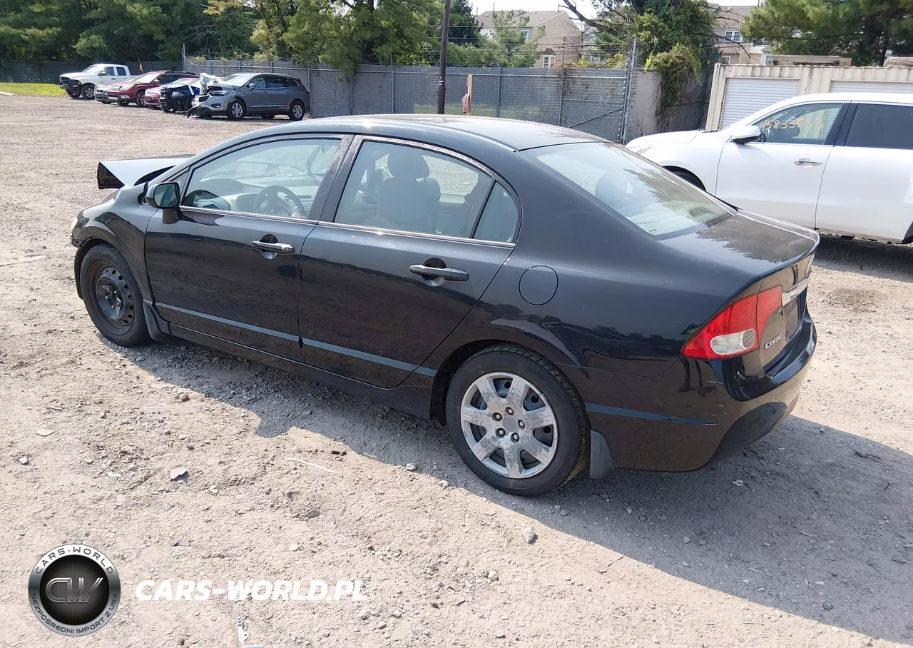 2010 Honda Civic Lx VIN:2HGFA1F53AH305183 - 3