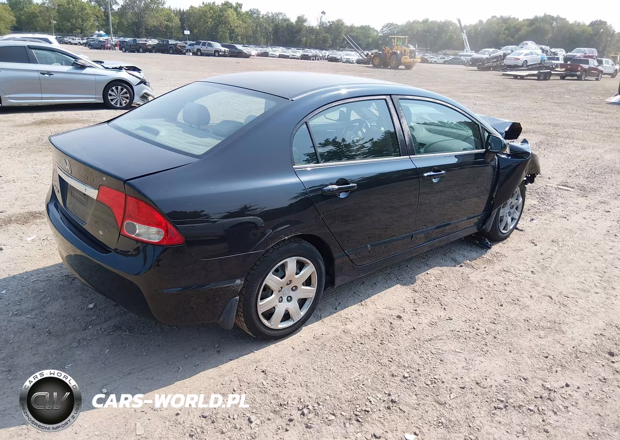 2010 Honda Civic Lx VIN:2HGFA1F53AH305183 - 4