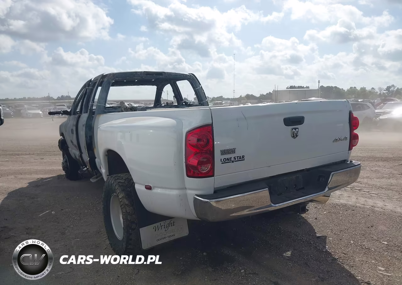 2007 Dodge Ram 3500 Slt-Sport VIN:3D7MX48A27G832100 - 3