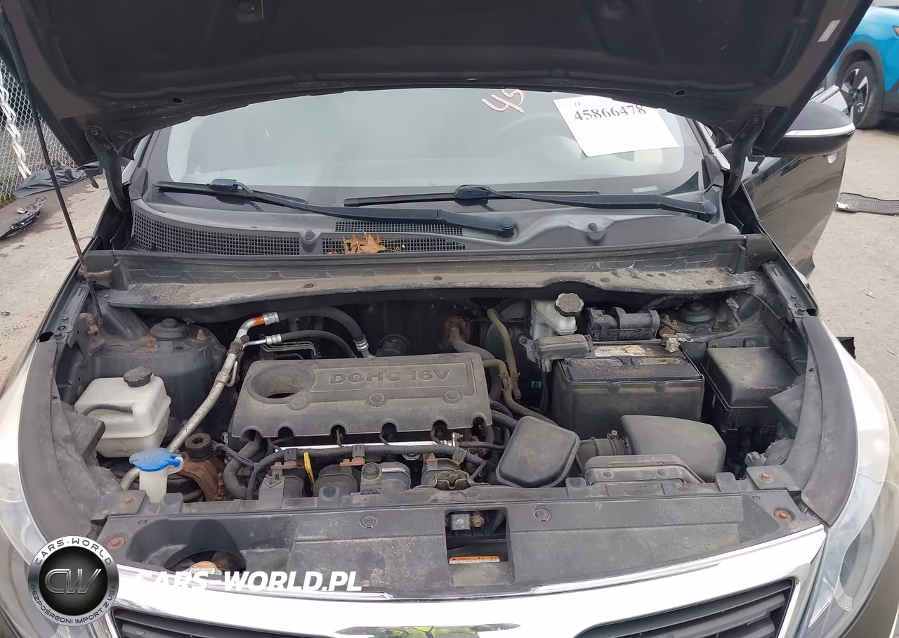 2012 Kia Sportage Lx VIN:KNDPBCA25C7219073 - 10