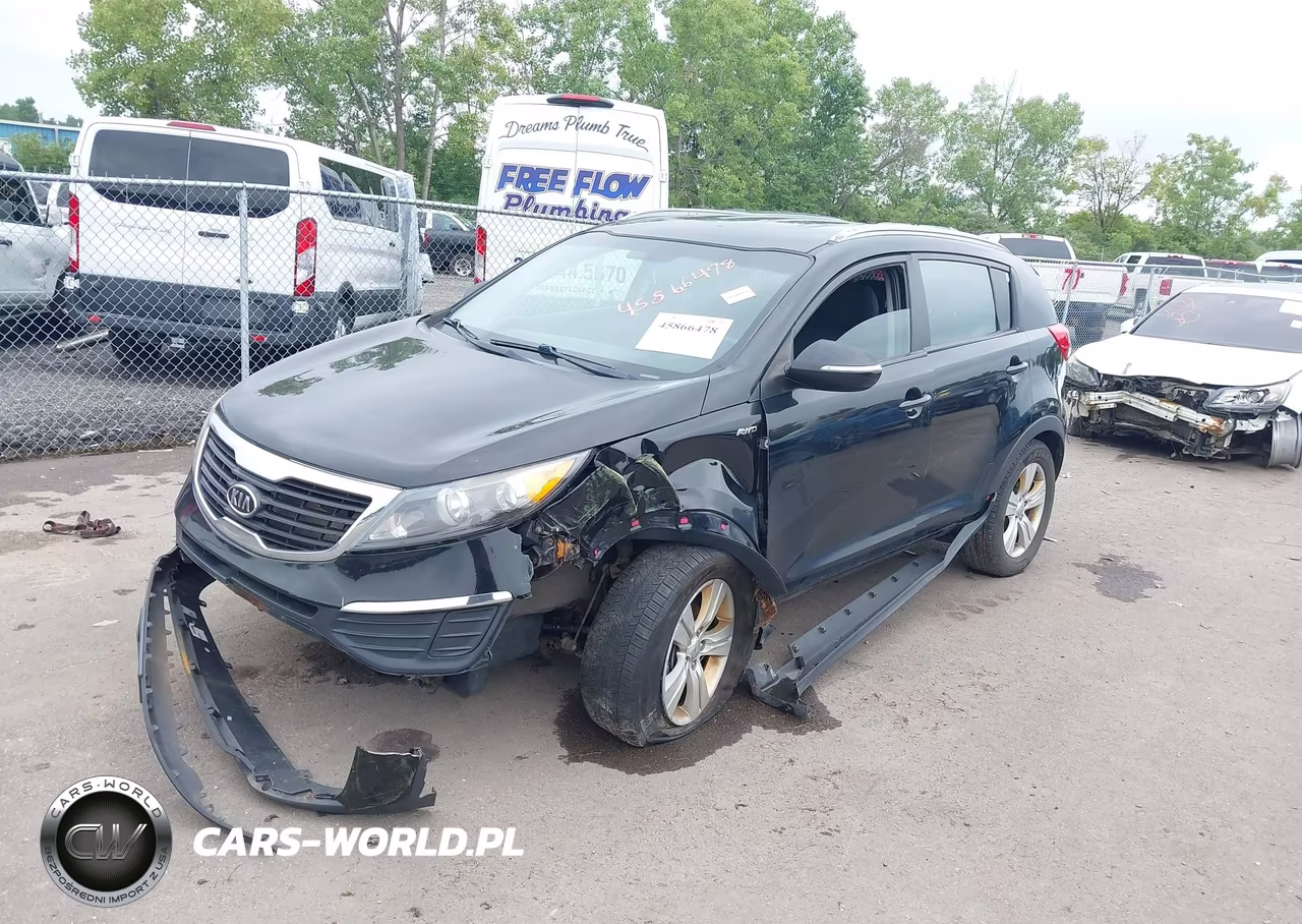 2012 Kia Sportage Lx VIN:KNDPBCA25C7219073 - 2