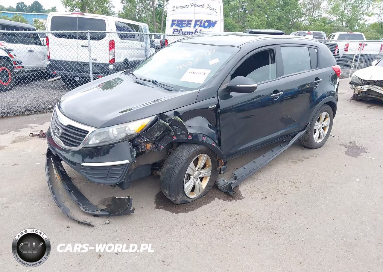 2012 Kia Sportage Lx VIN:KNDPBCA25C7219073 - 6