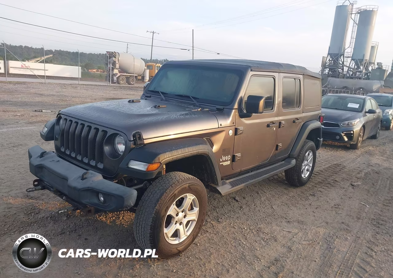 2018 Jeep Wrangler Unlimited Sport S 4X4 VIN:1C4HJXDN7JW200354 - 2
