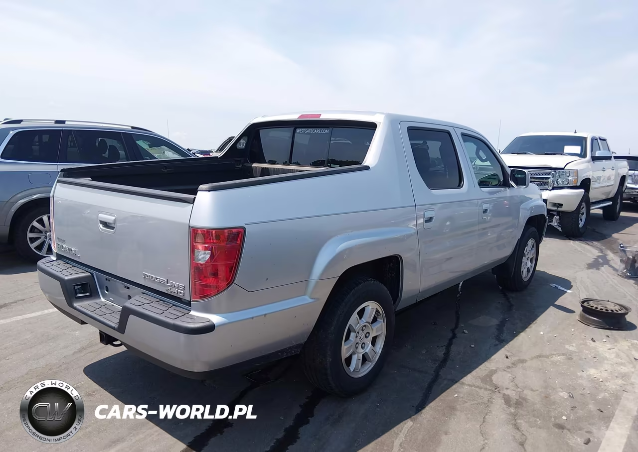 2011 Honda Ridgeline Rts VIN:5FPYK1F4XBB004873 - 4