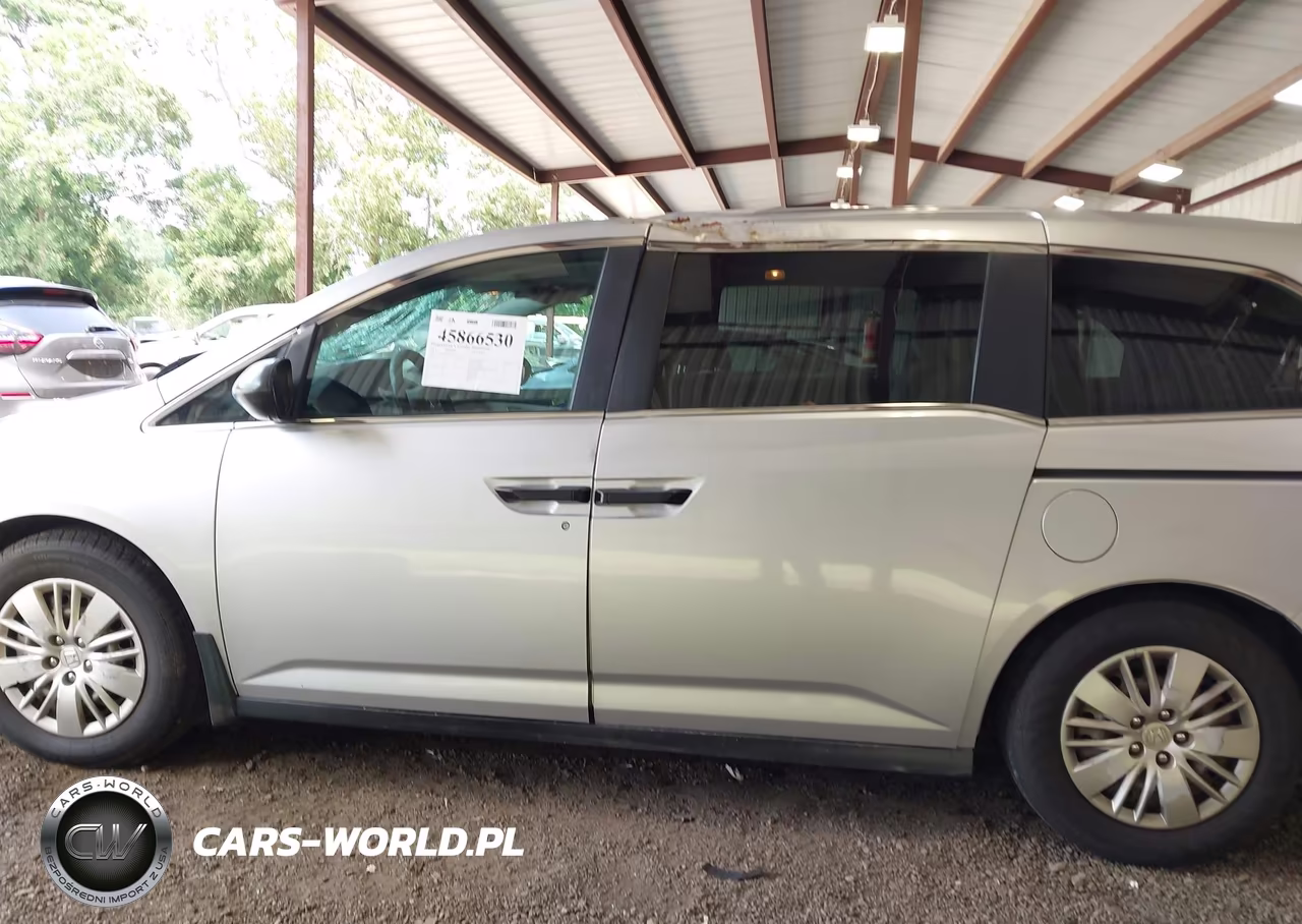 2014 Honda Odyssey Lx VIN:5FNRL5H21EB077177 - 14