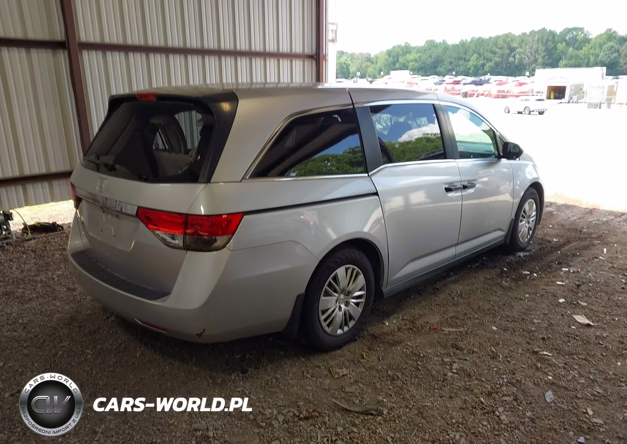 2014 Honda Odyssey Lx VIN:5FNRL5H21EB077177 - 4