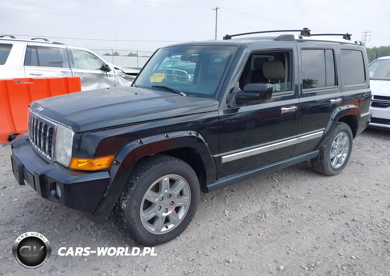2008 Jeep Commander Overland VIN:1J8HG68208C117040 - 2