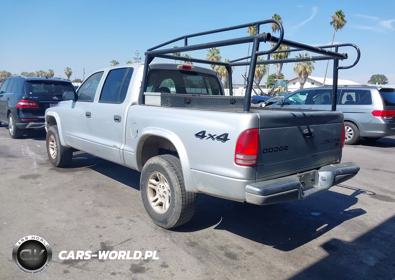 2004 Dodge Dakota Slt VIN:1D7HG48N24S510338 - 3