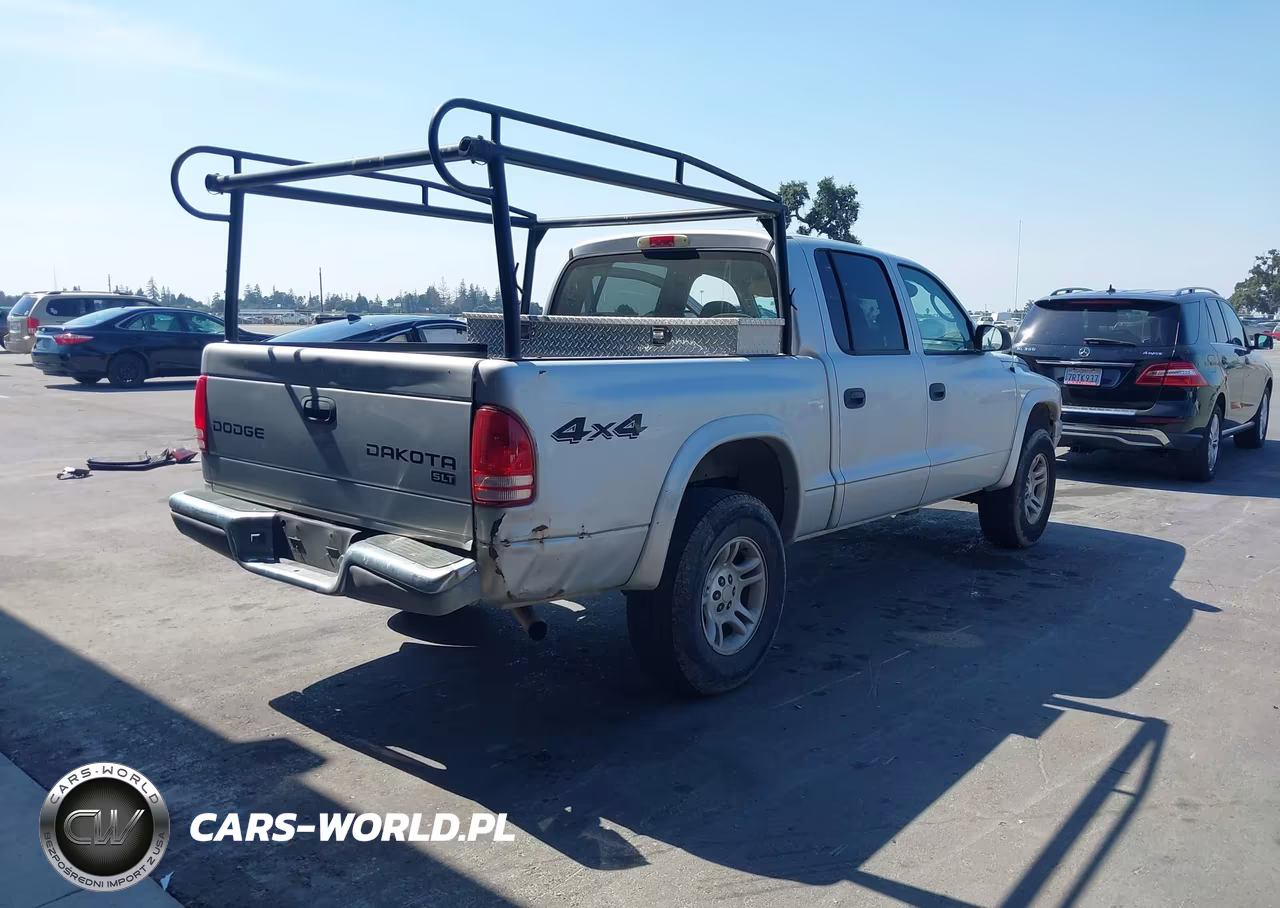 2004 Dodge Dakota Slt VIN:1D7HG48N24S510338 - 4