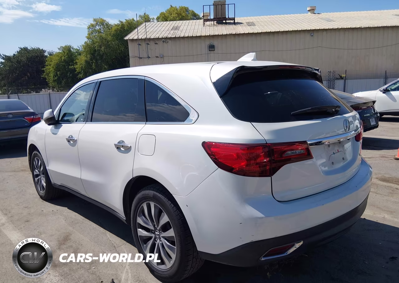 2015 Acura Mdx Technology Package VIN:5FRYD3H45FB001007 - 3
