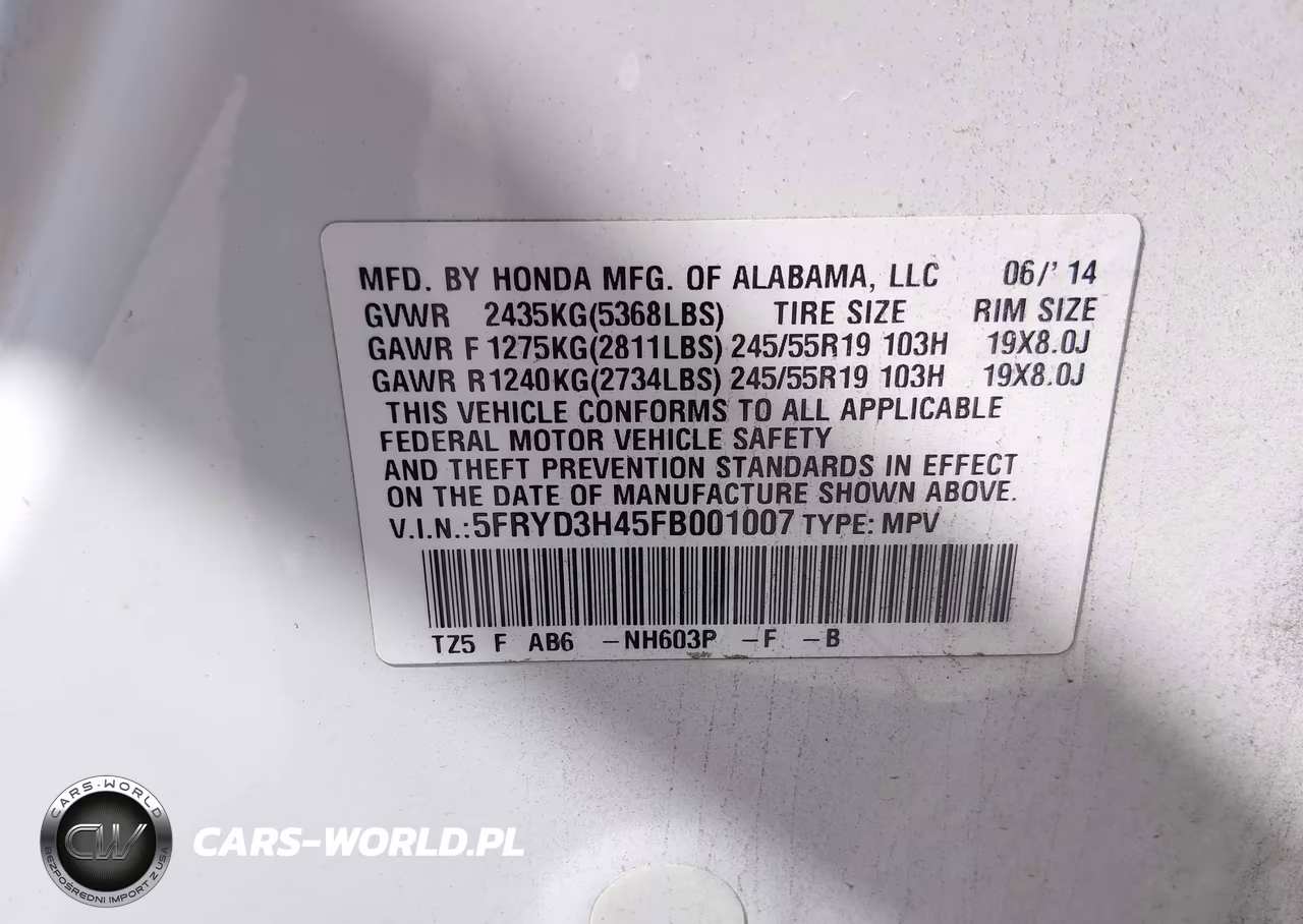 2015 Acura Mdx Technology Package VIN:5FRYD3H45FB001007 - 9