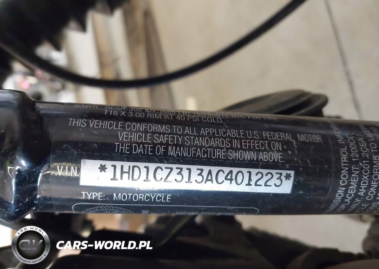 2010 Harley-Davidson Xl1200 N VIN:1HD1CZ313AC401223 - 10
