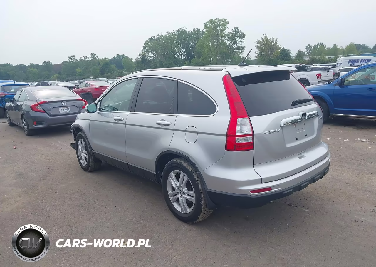 2010 Honda Cr-V Ex-L VIN:5J6RE4H76AL001407 - 3