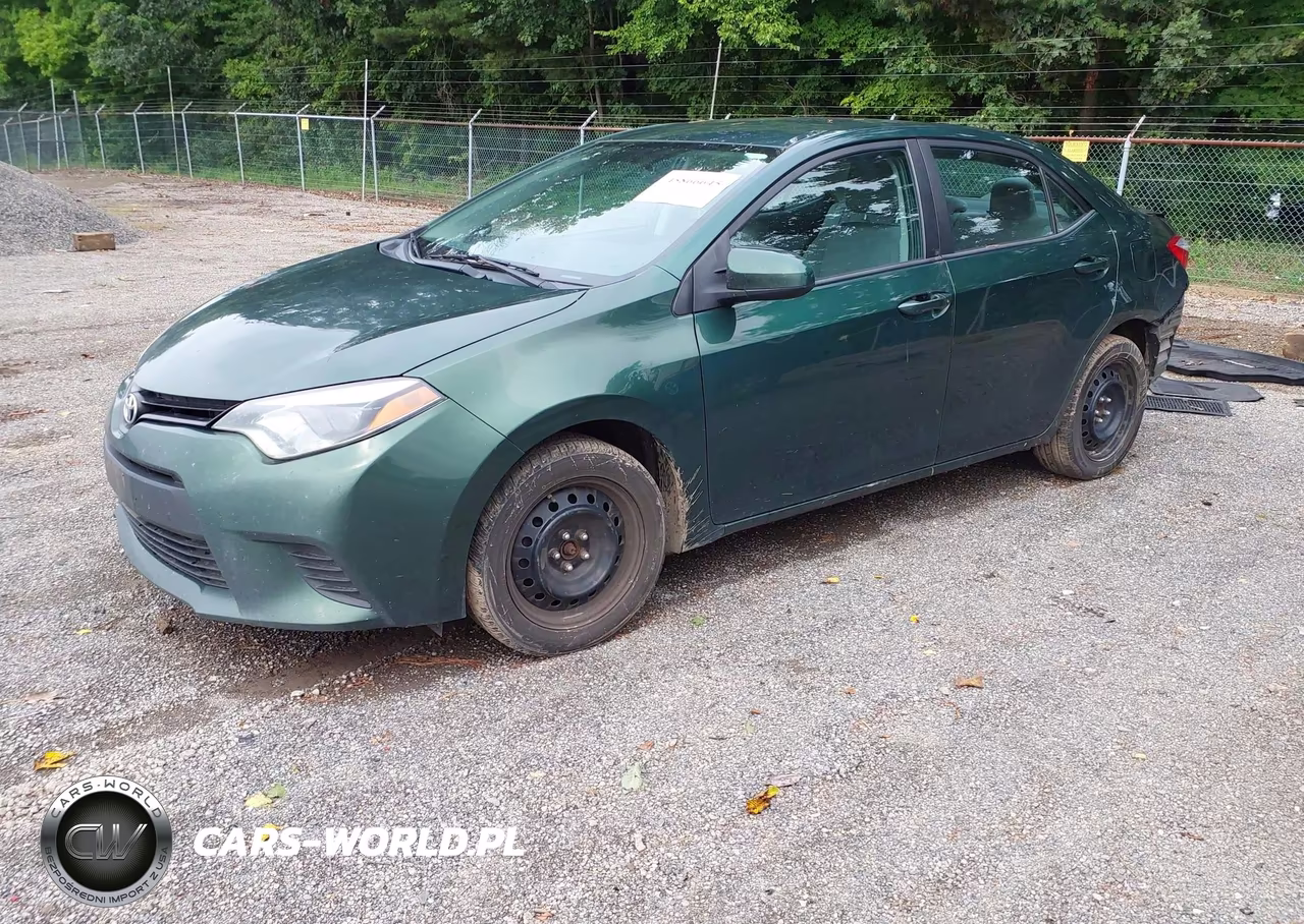 2014 Toyota Corolla Le VIN:5YFBURHEXEP125974 - 2