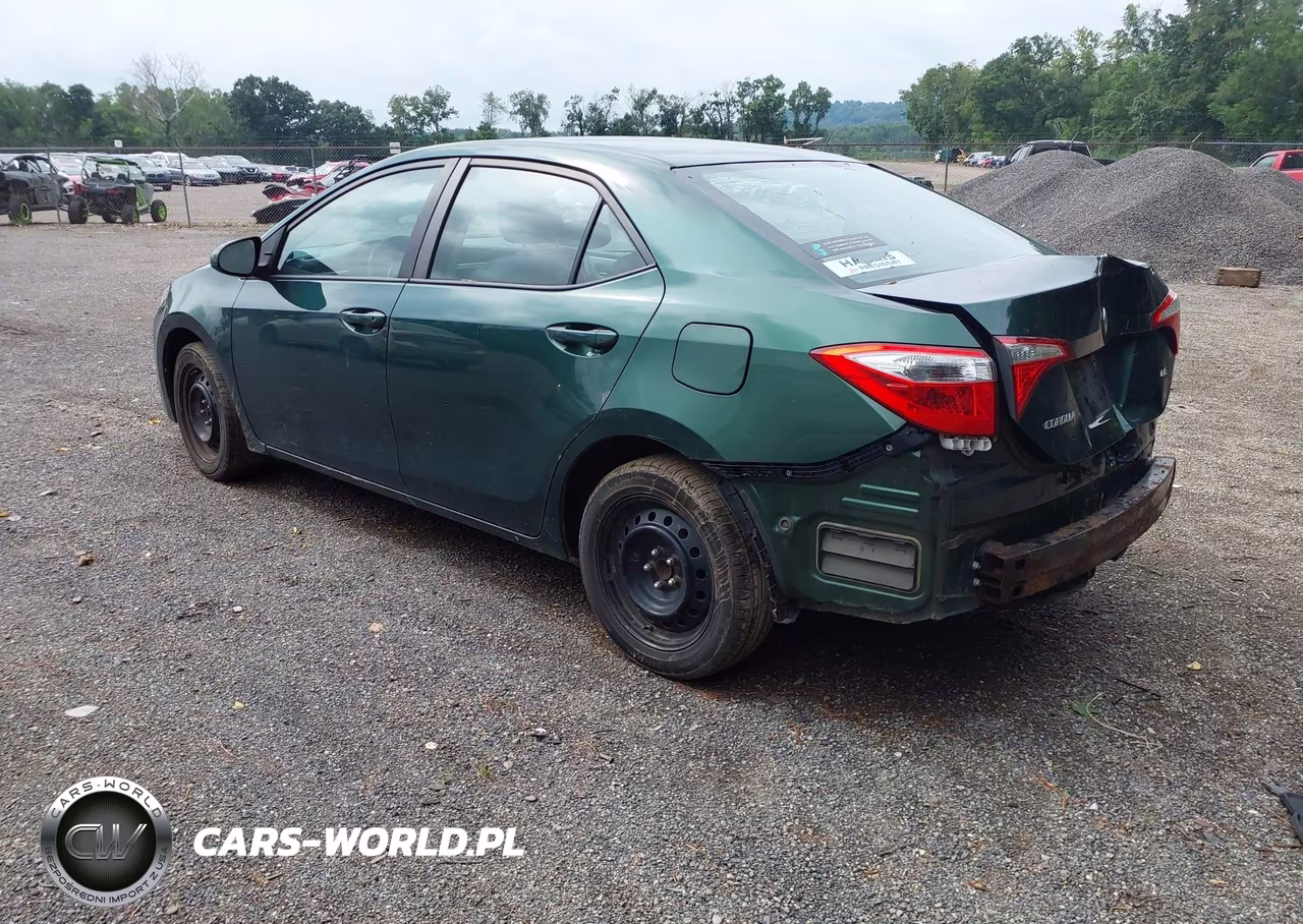 2014 Toyota Corolla Le VIN:5YFBURHEXEP125974 - 3