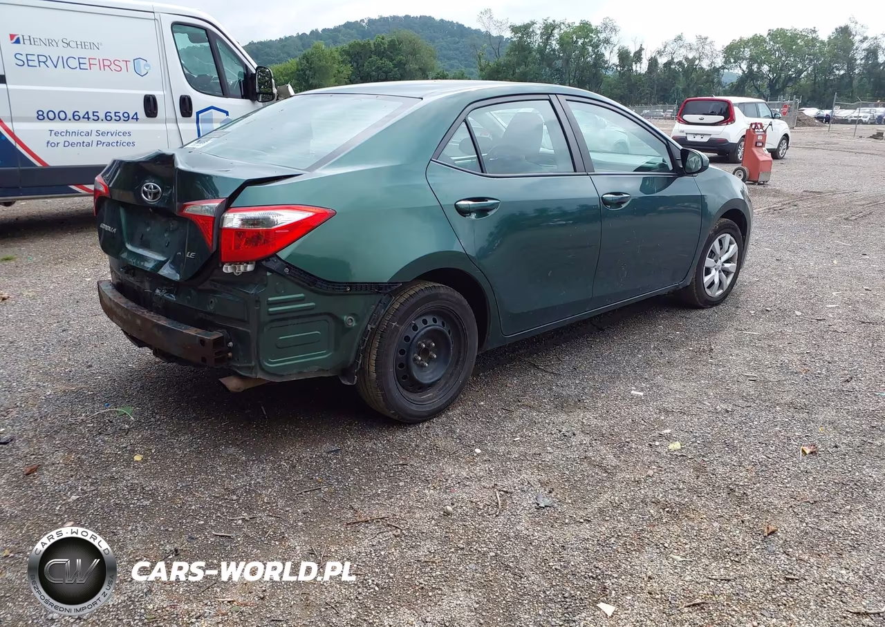 2014 Toyota Corolla Le VIN:5YFBURHEXEP125974 - 4