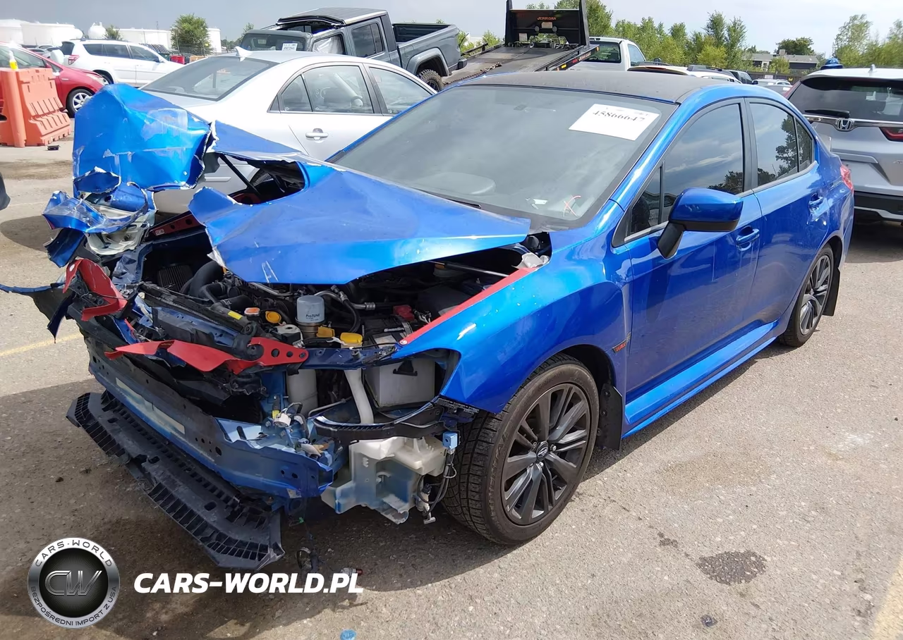 2018 Subaru Wrx VIN:JF1VA1A62J9834771 - 2