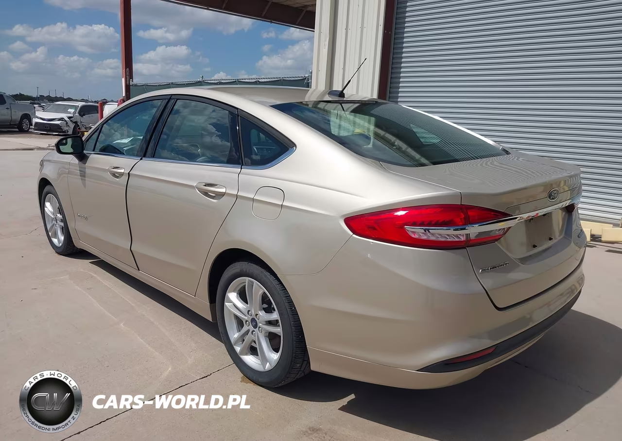 2018 Ford Fusion Hybrid S VIN:3FA6P0UU7JR254458 - 3
