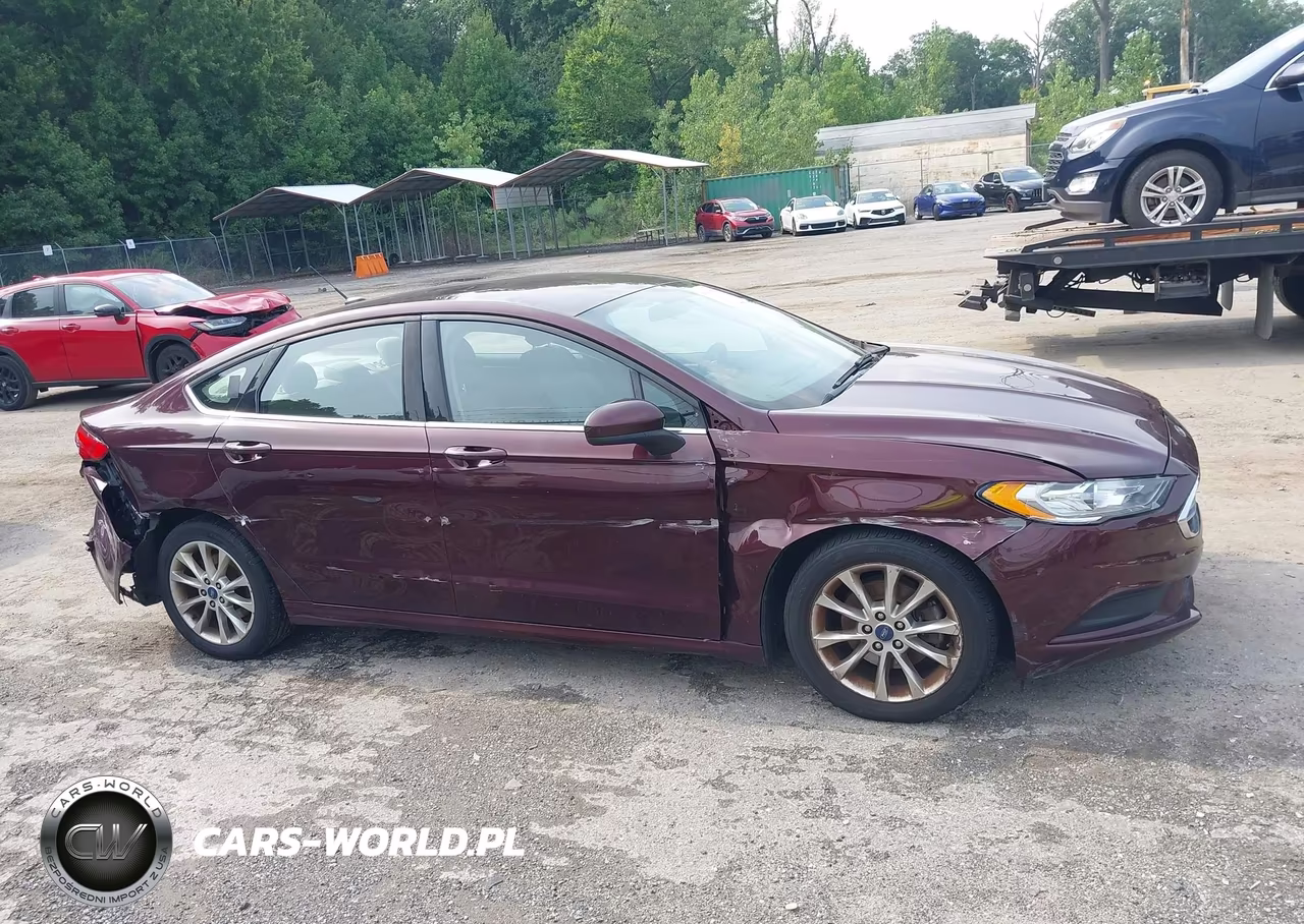 2017 Ford Fusion Se VIN:3FA6P0H74HR412494 - 13