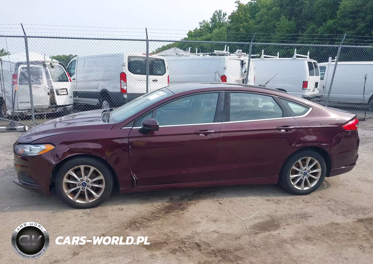 2017 Ford Fusion Se VIN:3FA6P0H74HR412494 - 14