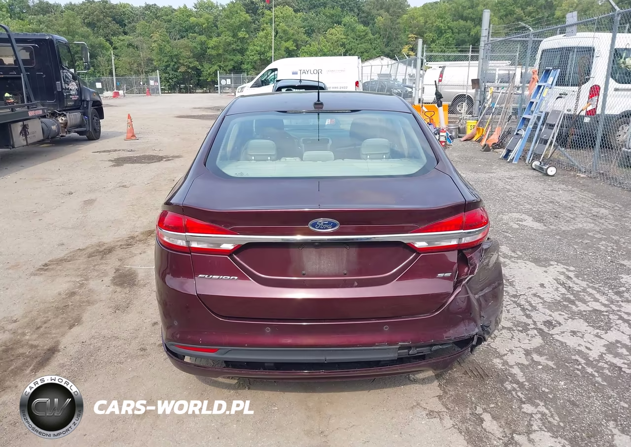 2017 Ford Fusion Se VIN:3FA6P0H74HR412494 - 16
