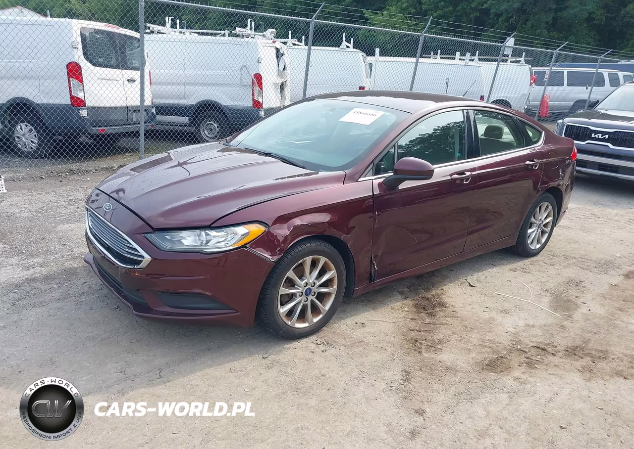 2017 Ford Fusion Se VIN:3FA6P0H74HR412494 - 2