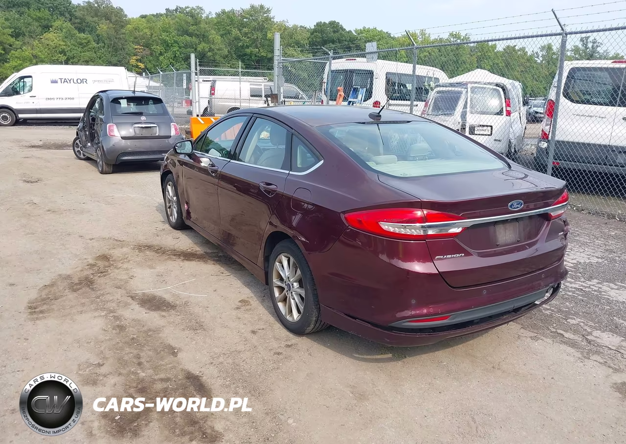 2017 Ford Fusion Se VIN:3FA6P0H74HR412494 - 3