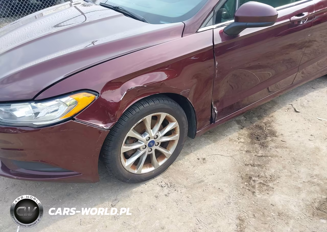2017 Ford Fusion Se VIN:3FA6P0H74HR412494 - 6