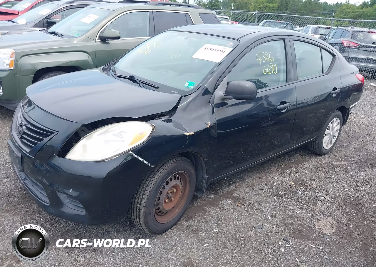 2012 Nissan Versa 1.6 S VIN:3N1CN7AP5CL843060 - 2