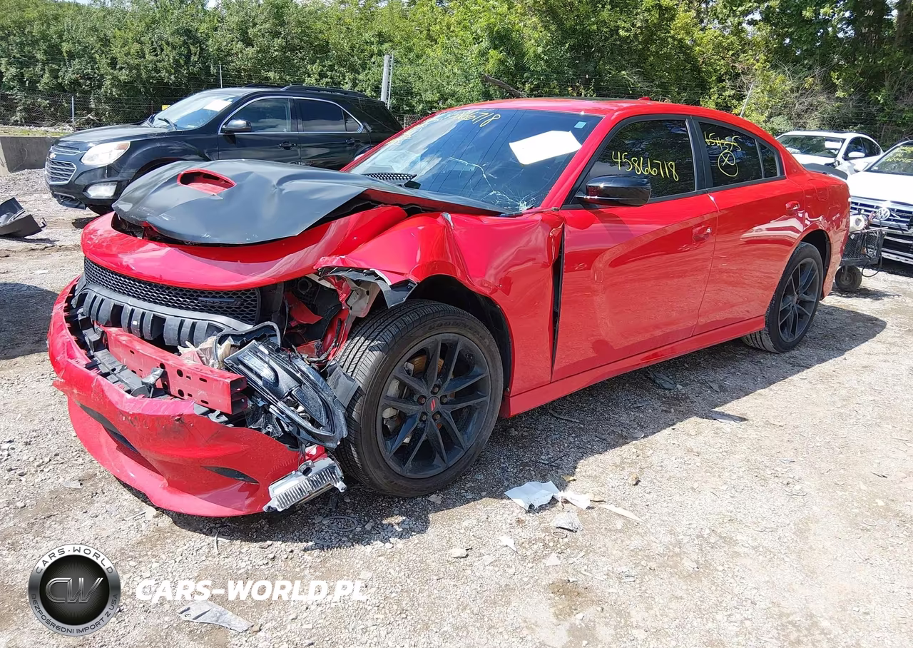 2021 Dodge Charger Gt Awd VIN:2C3CDXMG7MH654355 - 2