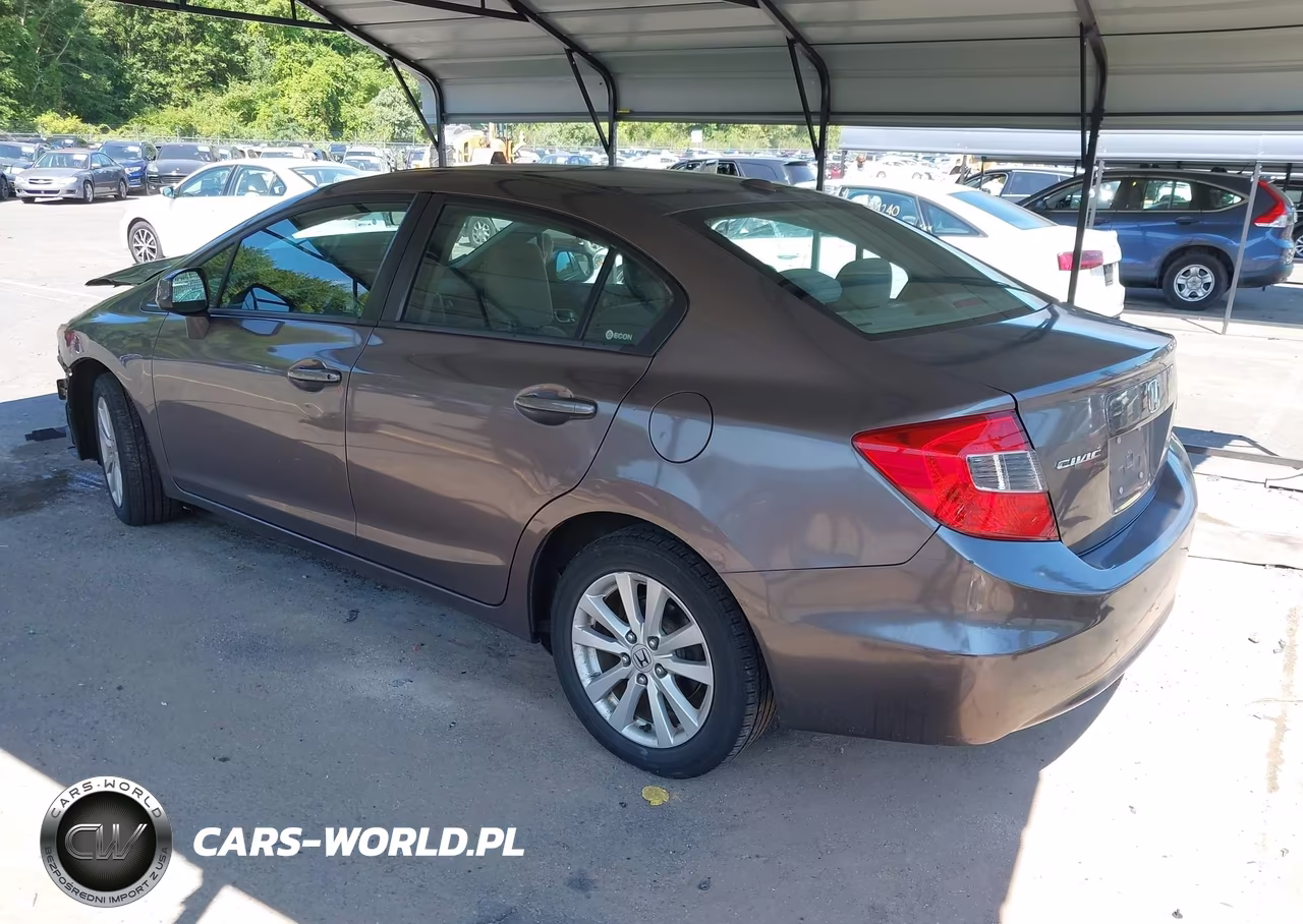 2012 Honda Civic Ex VIN:2HGFB2F87CH514782 - 3