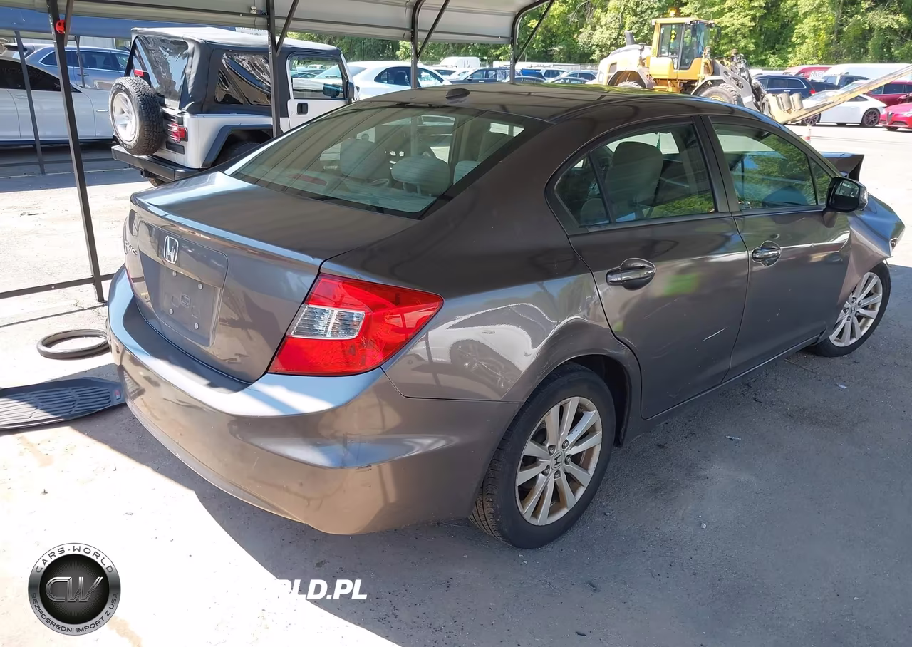 2012 Honda Civic Ex VIN:2HGFB2F87CH514782 - 4
