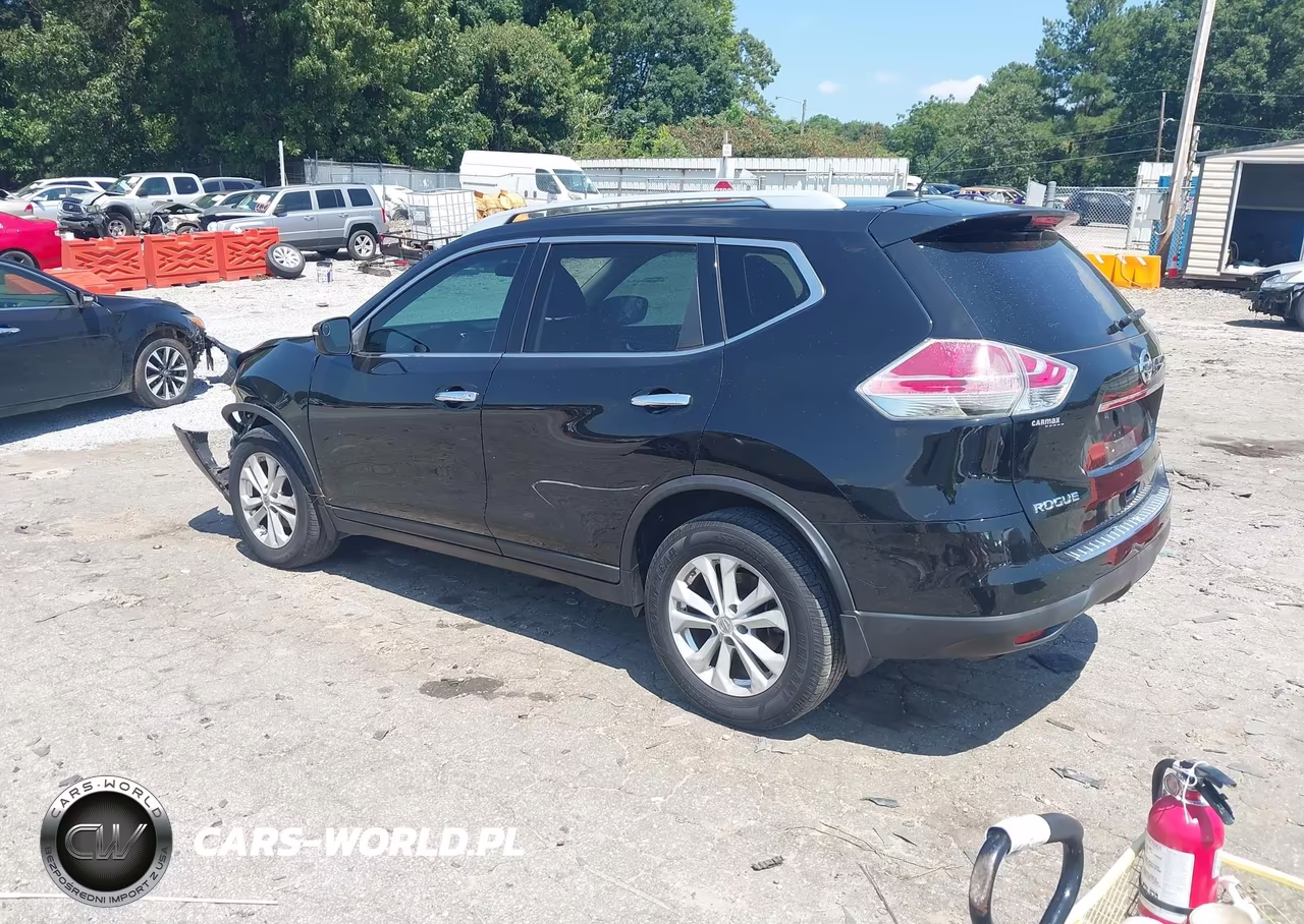 2015 Nissan Rogue Sv VIN:5N1AT2MT5FC923637 - 3