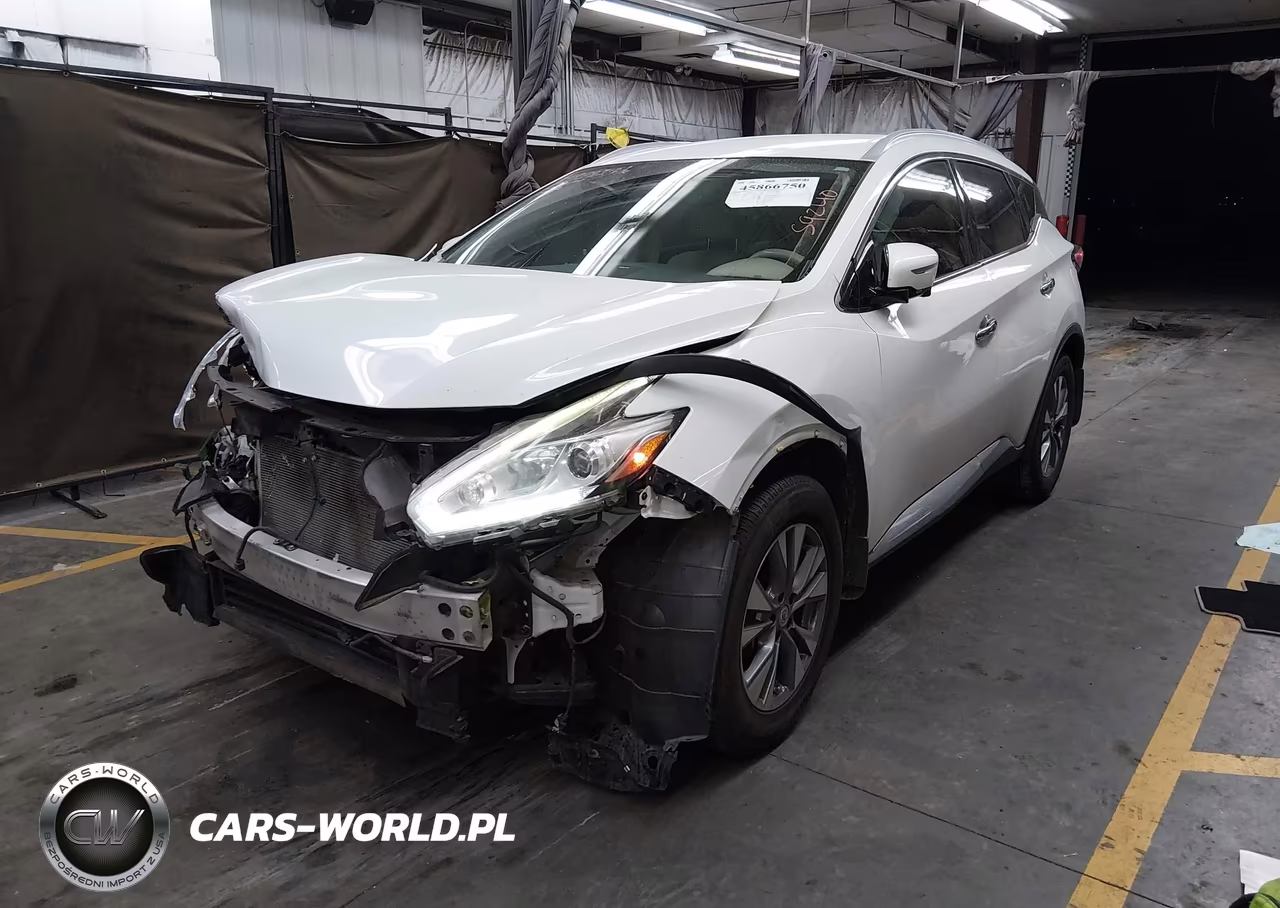 2015 Nissan Murano Sl VIN:5N1AZ2MH4FN212042 - 2