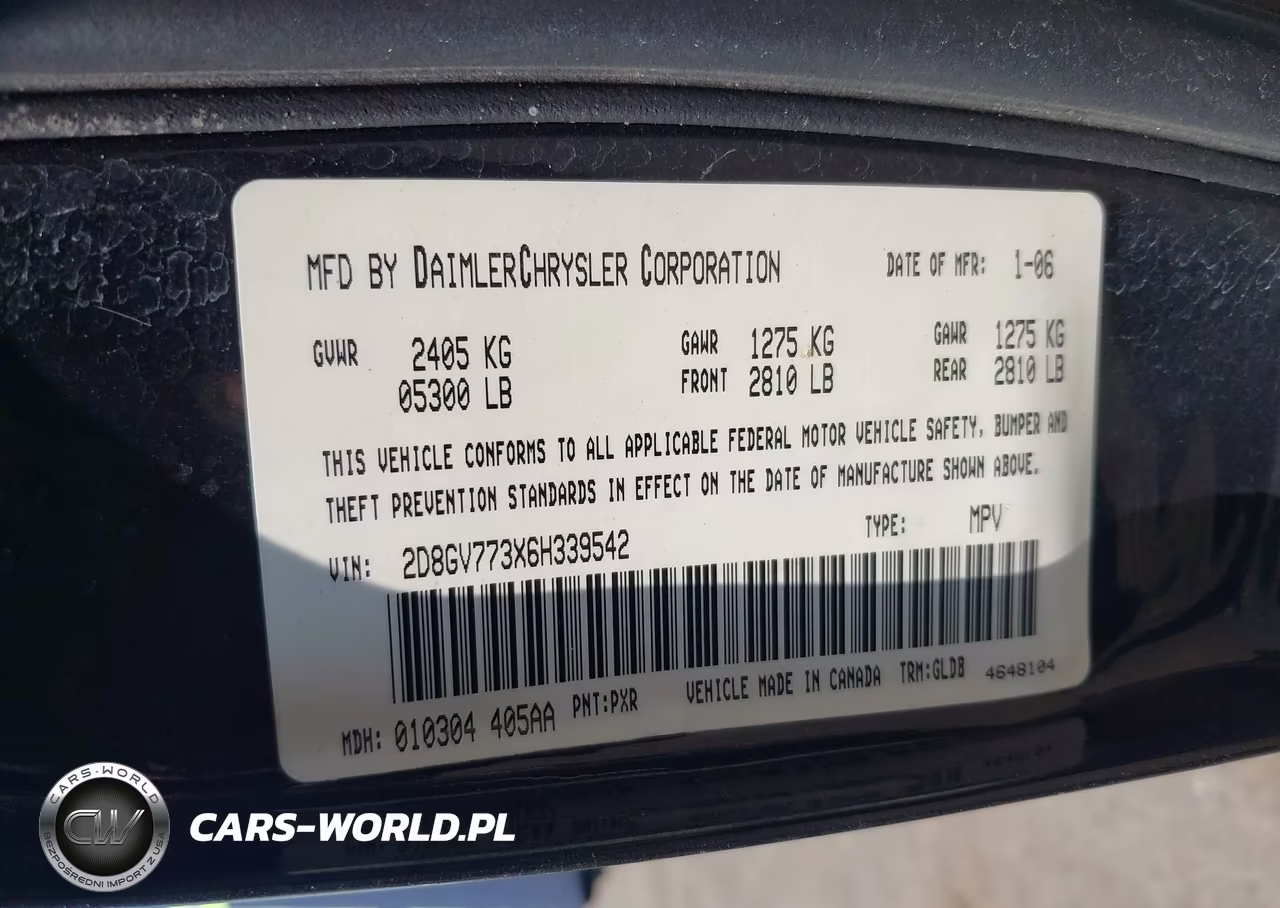 2006 Dodge Magnum Srt8 VIN:2D8GV773X6H339542 - 9