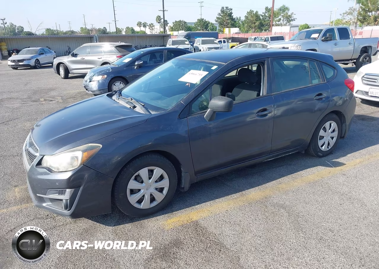 2016 Subaru Impreza 2.0I VIN:JF1GPAA6XG8273371 - 2