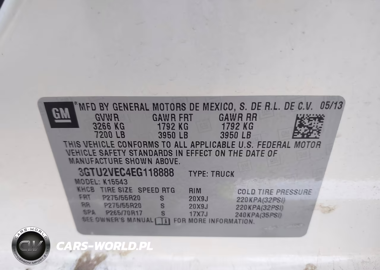 2014 GMC Sierra 1500 Slt VIN:3GTU2VEC4EG118888 - 9