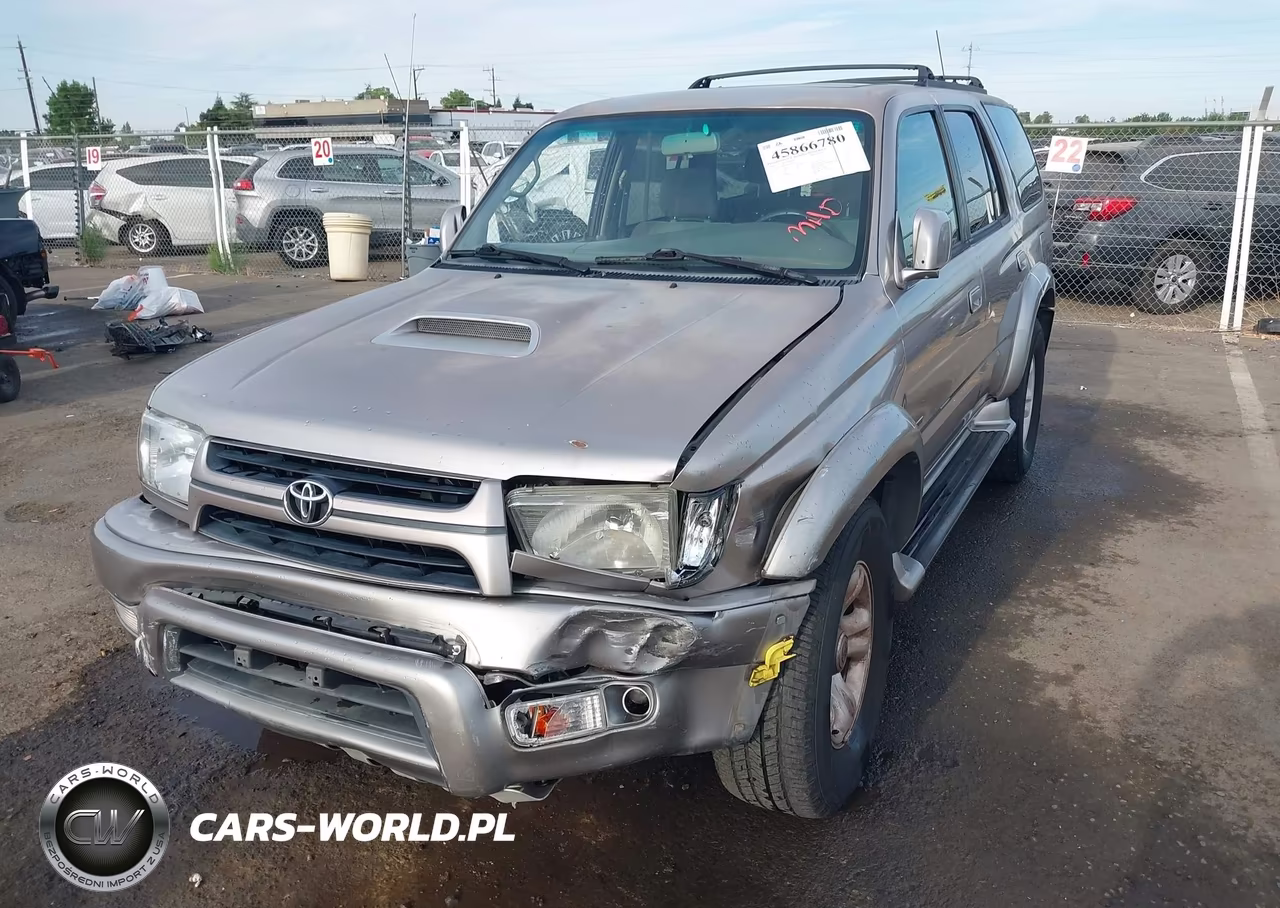 2002 Toyota 4Runner Sr5 V6 VIN:JT3GN86R420242916 - 2