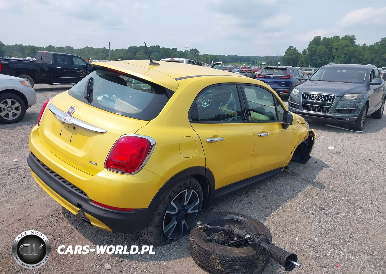 2017 Fiat 500X Pop Awd VIN:ZFBCFYAB1HP604432 - 4