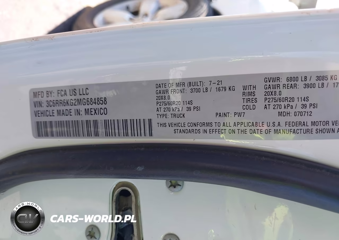 2021 Ram 1500 Classic Tradesman 4X2 5'7 Box VIN:3C6RR6KG2MG684858 - 9