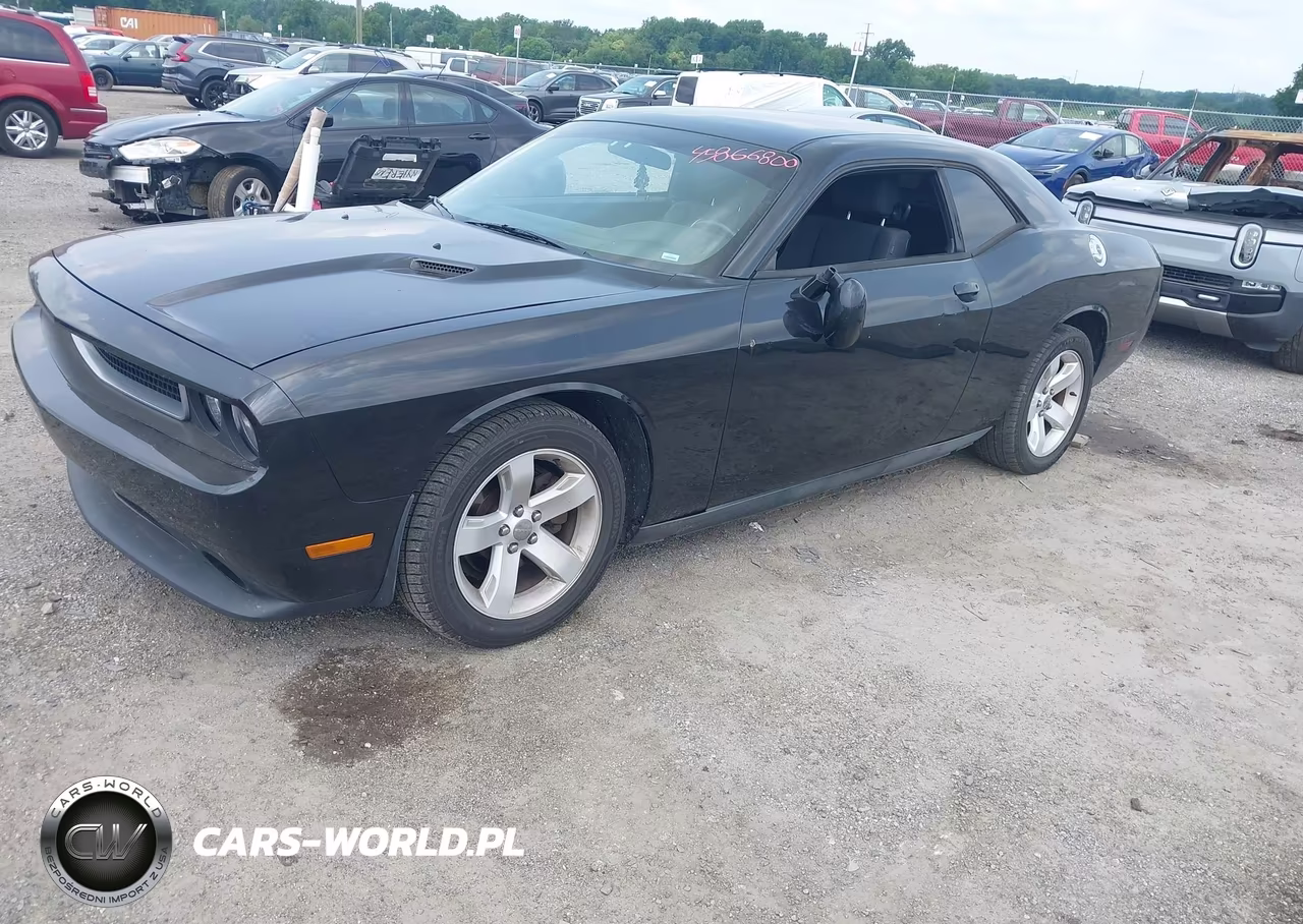 2013 Dodge Challenger Sxt VIN:2C3CDYAG0DH592999 - 2