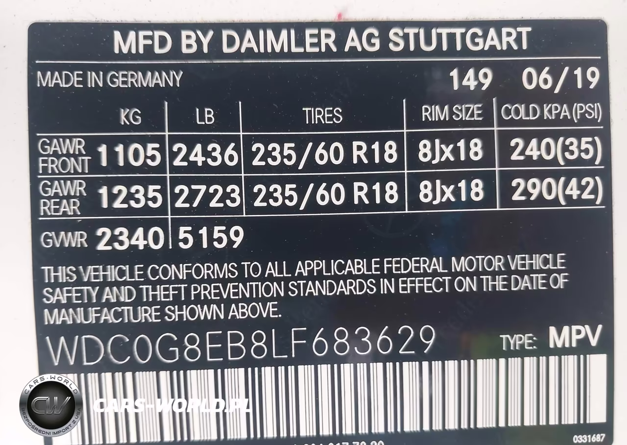 2020 Mercedes-Benz Glc 300 4Matic VIN:WDC0G8EB8LF683629 - 9