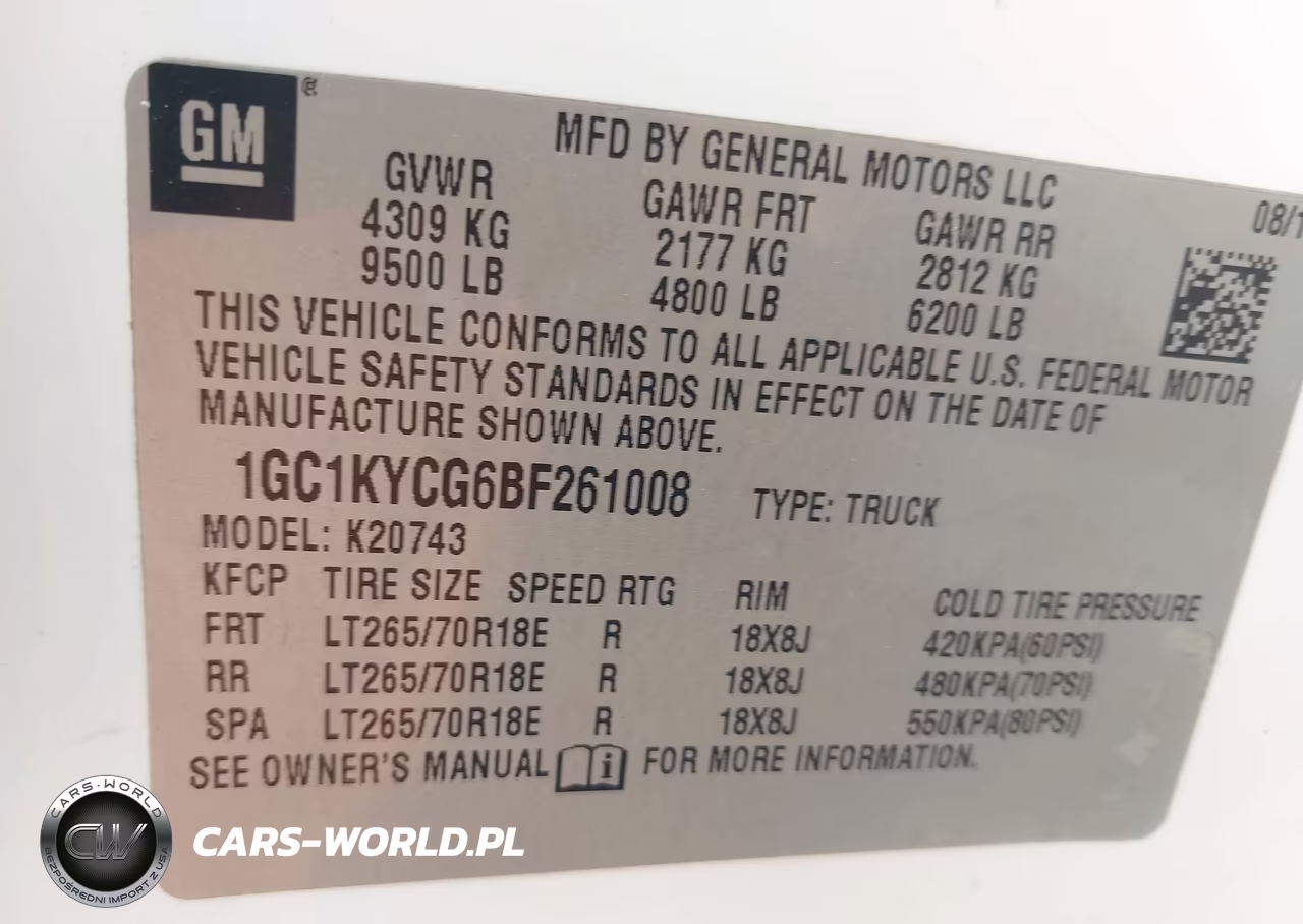 2011 Chevrolet Silverado 2500Hd Ltz VIN:1GC1KYCG6BF261008 - 9