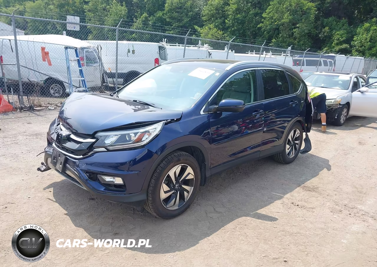 2015 Honda Cr-V Touring VIN:5J6RM4H98FL026031 - 2
