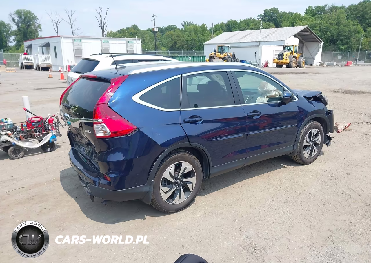 2015 Honda Cr-V Touring VIN:5J6RM4H98FL026031 - 4